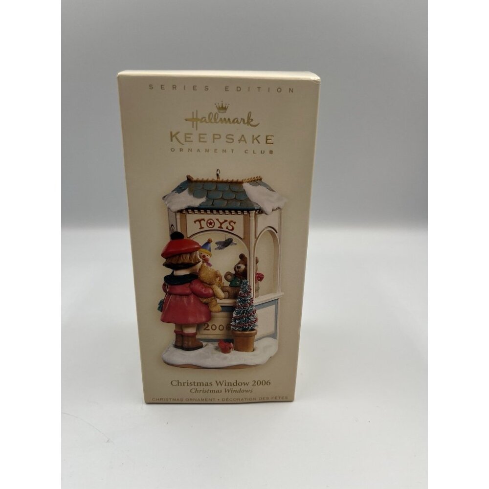 Hallmark Keepsake Christmas Ornament 2006 Christmas Window 4th in Series SEE ALL
